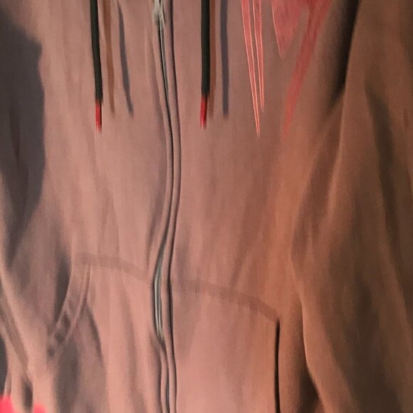 MARVEL Spider Man Gray Red Long Sleeve Sweater Hoodie Mad Engine MadEngine VTG - Picture 4 of 7